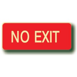 Exit Sign - No Exit