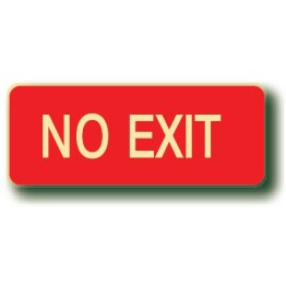 Exit Sign - No Exit