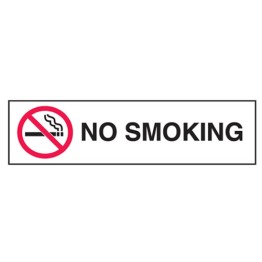 No Smoking W/Picto