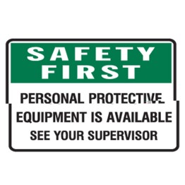 Personal Protective Equipment Available