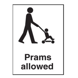 Prams Allowed