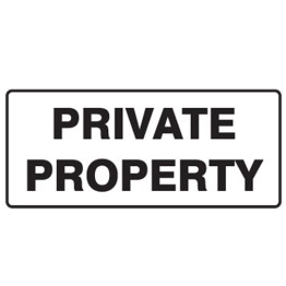 Private Property