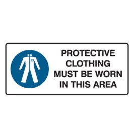 Protective Clothing Must Be Worn In This Area