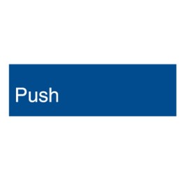 Push - Architectural Signs