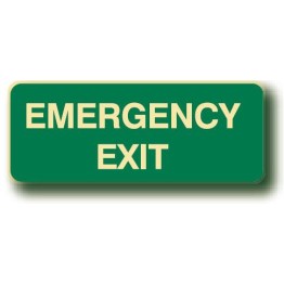 Exit Sign - Emergency Exit