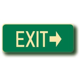 Exit Sign - Exit Arrow Right