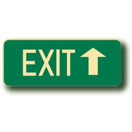 Exit Sign - Exit Arrow Up