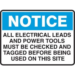 All Electric Leads And Power Tools