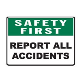 Report All Accidents