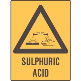 Sulphuric Acid - Warning