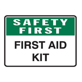 Safety First - First Aid Kit