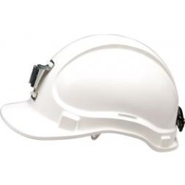 Safety Helmet ABS (Type 1) Vented & metal lamp bracket - Yellow TA570M