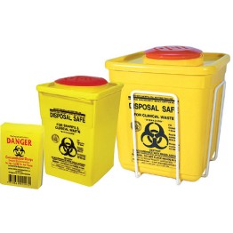 Contaminated Clinical Waste and Sharps Disposal Bins 12.5L
