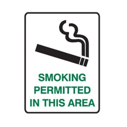 Smoking Permitted In This Area