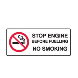 Stop Engine Before Fuelling