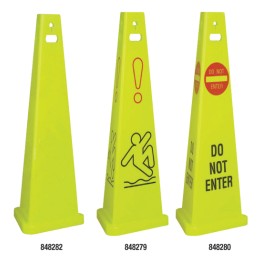 Trivu 3 Sided Safety Cones