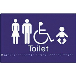 Toilet And Baby Change