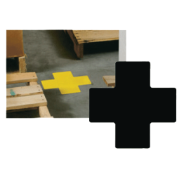 ToughStripe Die Cut Floor Crosses