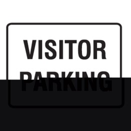 Traffic Control Signs - Visitor Parking