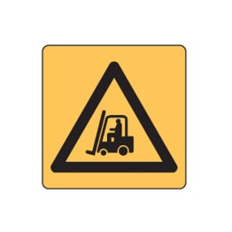 Warning Forklifts Symbol