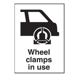 Wheel Clamps In Use