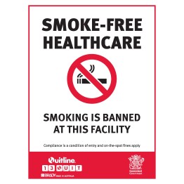 QLD SMOKE FREE HEALTHCARE SMOKING IS BANNED 