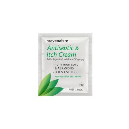 Brave Nature Antiseptic and Itch Relief Cream 1g Sachet Single
