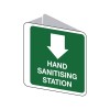 Hand Sanitising Station 3D Sign - 225 x 225mm, Poly