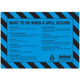 Accidental Eco-Friendly General Purpose Spill Kit Bin Label SIDE
