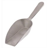 Aluminium Flat Bottom Scoop