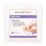 Gauze Swabs 7.5cm (W) x 7.5cm (H), Pack of 100
