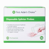 First Aider's Choice Disposable Splinter Probes, Pack of 100