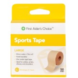 First Aiders Choice Sports Tape, Large, 50mm (W) x 15m (L