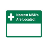 Nearest MDSD's Are Locted: Signs