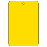 Large Economy Lockout Tags - Blank Yellow