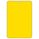 Large Economy Lockout Tags - Blank Yellow