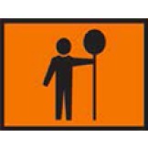 Temporary Traffic Control Sign