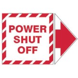 Add-An Arrow Lockout Labels - Power Shut Off