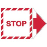 Add-An Arrow Lockout Labels - Stop