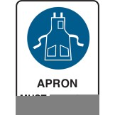 Apron Must Be Worn