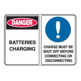 Batteries Charging/Charge Must Be Shut Off Before Connecting Or Disconnecting