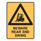 Beware Rear End Swing W/Picto