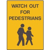 Car Park Station Signs - Watch Out For Pedestrians