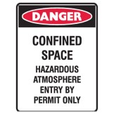 Confined Space Hazardous Atmosphere Entry By Permit Only