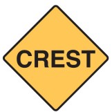 Crest Sign 600x600mm C2 Ref Aluminium