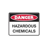 Dangerous Goods Signs Warning Sign - Toxic/Hazardous Chemincals