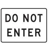 Do Not Enter