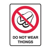 Do Not Wear Thongs