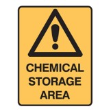 Dangerous Goods Signs - Warning Sign Chemical Storage Area
