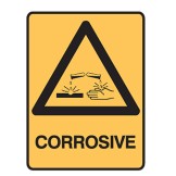 Dangerous Goods Signs - Warning Sign Corrosive
